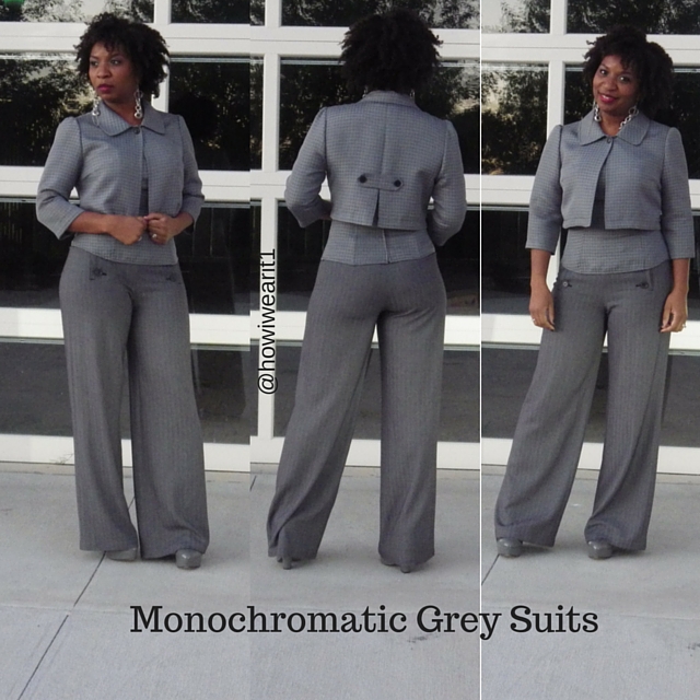 Monochromatic Grey Suit!