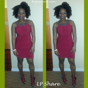 LP Share NYE Red Dress