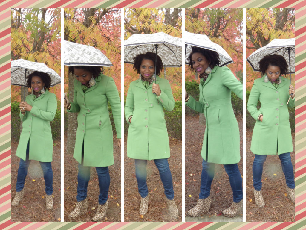 How I Wear It Blog LP Share Kelly Green Wool Coat
