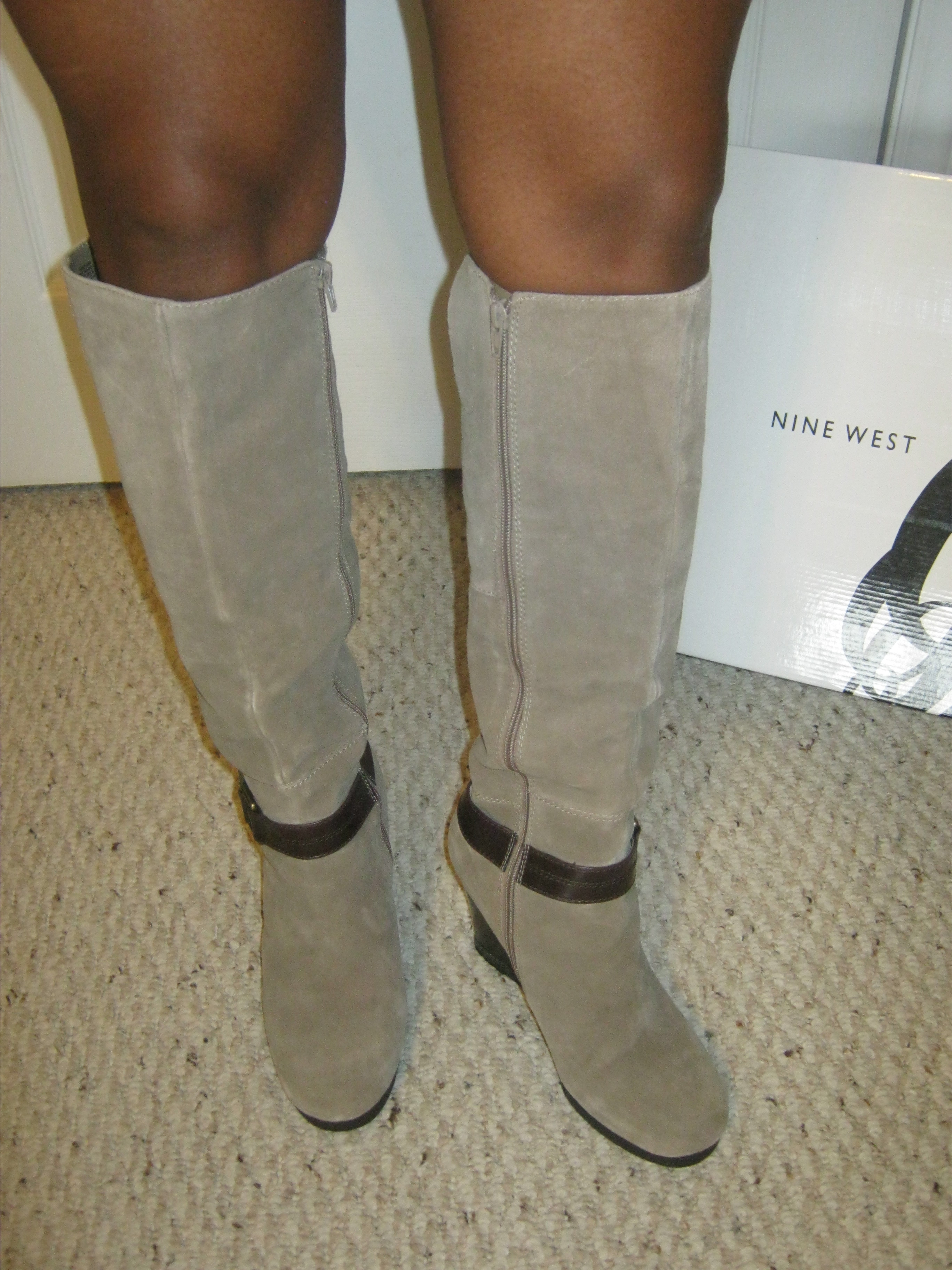 Bandolino Tall Suede Boots