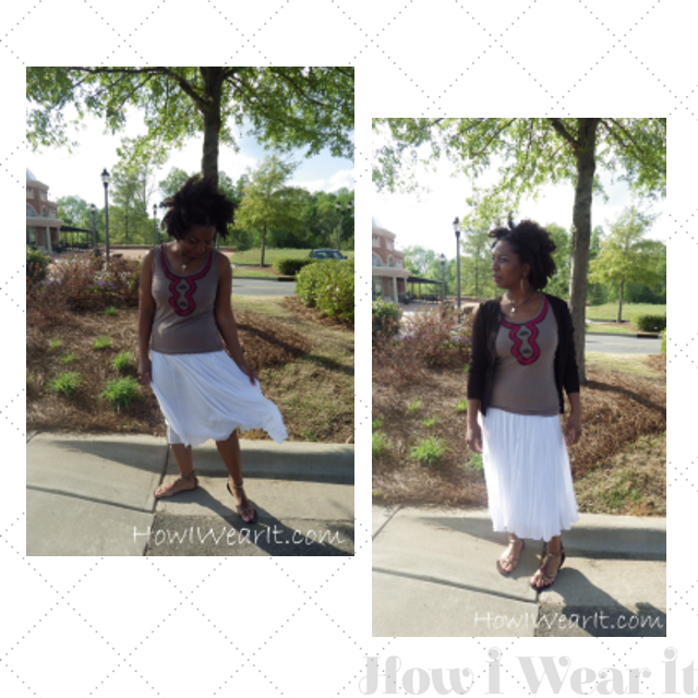 Womens Sweaters Tanks A Line Skirts Sandals on How I Wear It